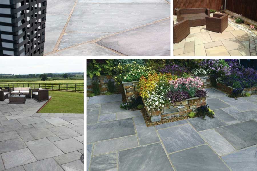 Examples of AWBS Exclusive value natural stone paving